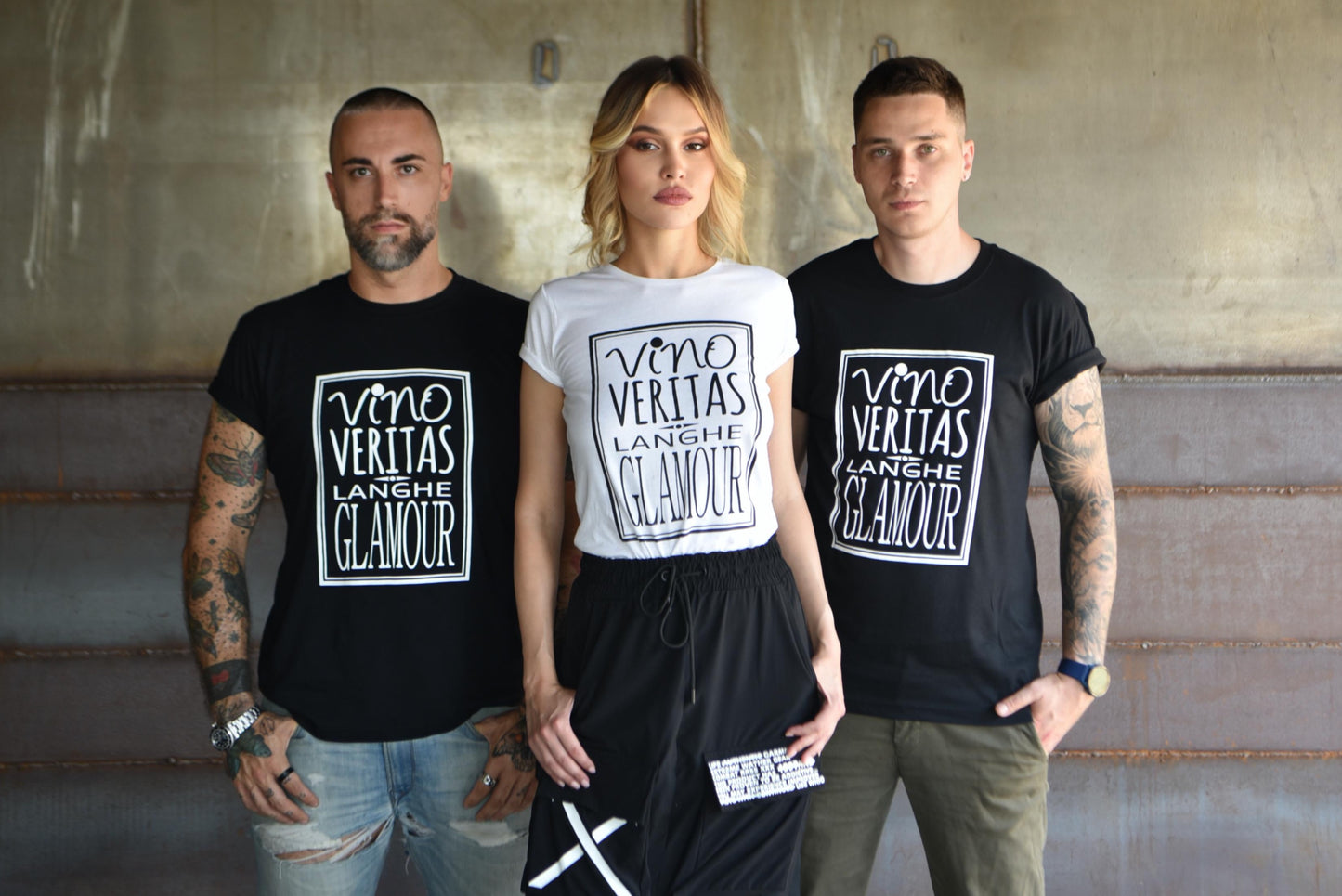 T-shirt - Vino Veritas, Langhe Glamour -